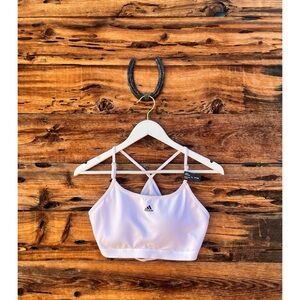 ADIDAS | NEW White Sports Bra Medium DD